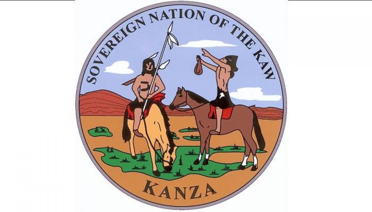 OK, Grove, Headstone Symbols and Meanings, Tribal, Sovereign Nation of the Kaw (Kanza)