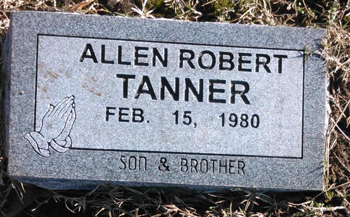 OK, Grove, Buzzard Cemetery, Tanner, Allen Robert Headstone