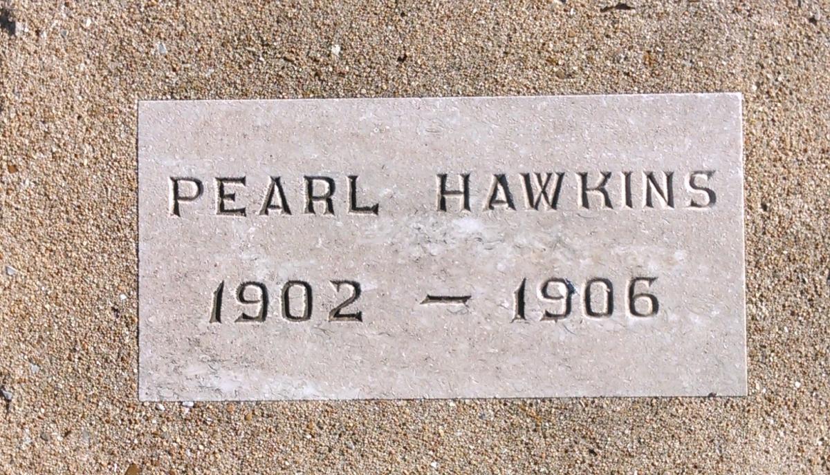 OK, Grove, Buzzard Cemetery, Hawkins, Pearl Headstone