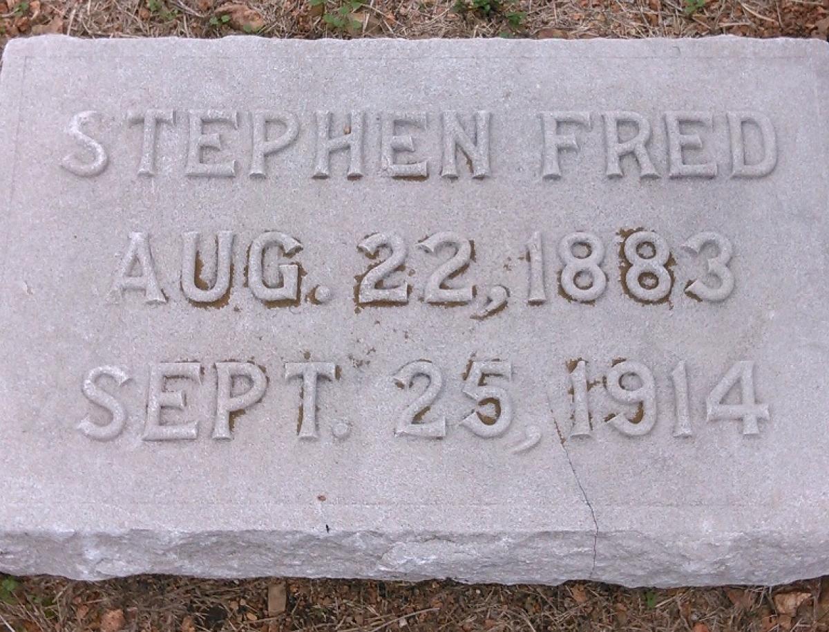 OK, Grove, Olympus Cemetery, Cox, Stephen Fred & Cox Family Headstone