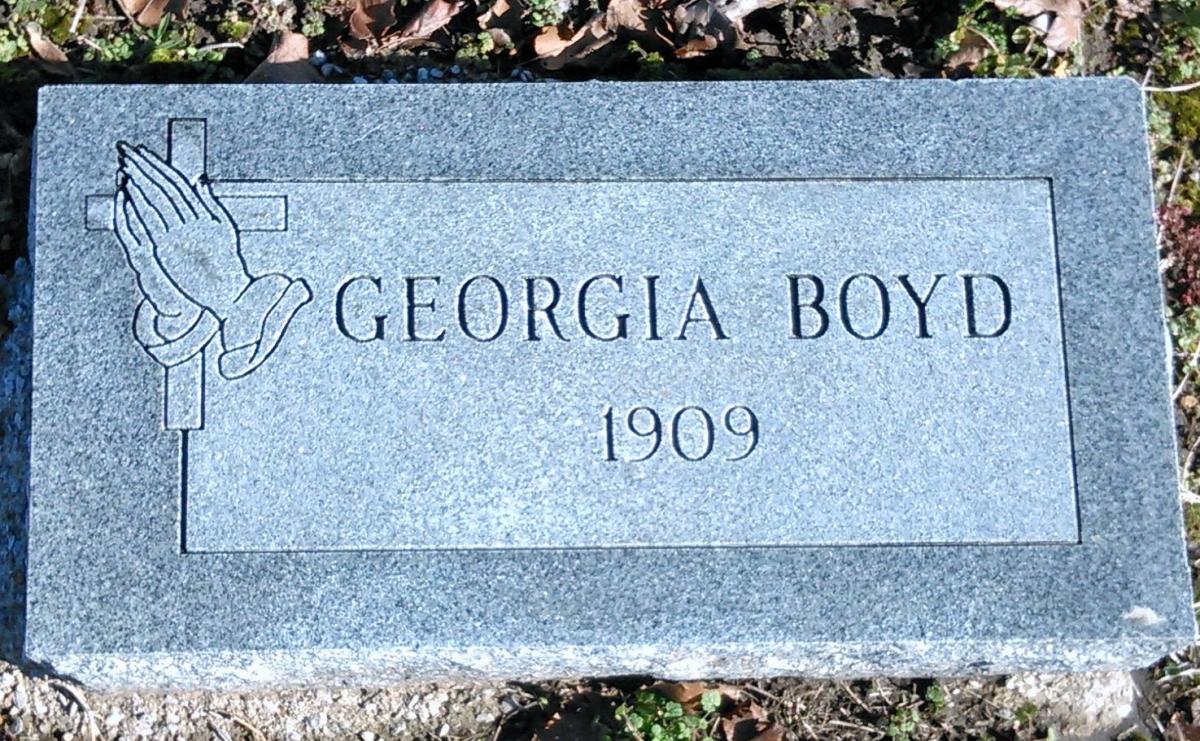 OK, Grove, Buzzard Cemetery, Boyd, Georgia Headstone