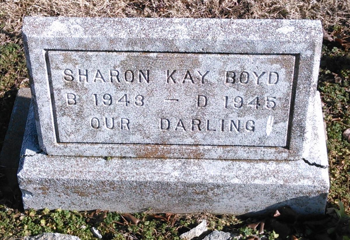 OK, Grove, Buzzard Cemetery, Boyd, Sharon Kay Headstone