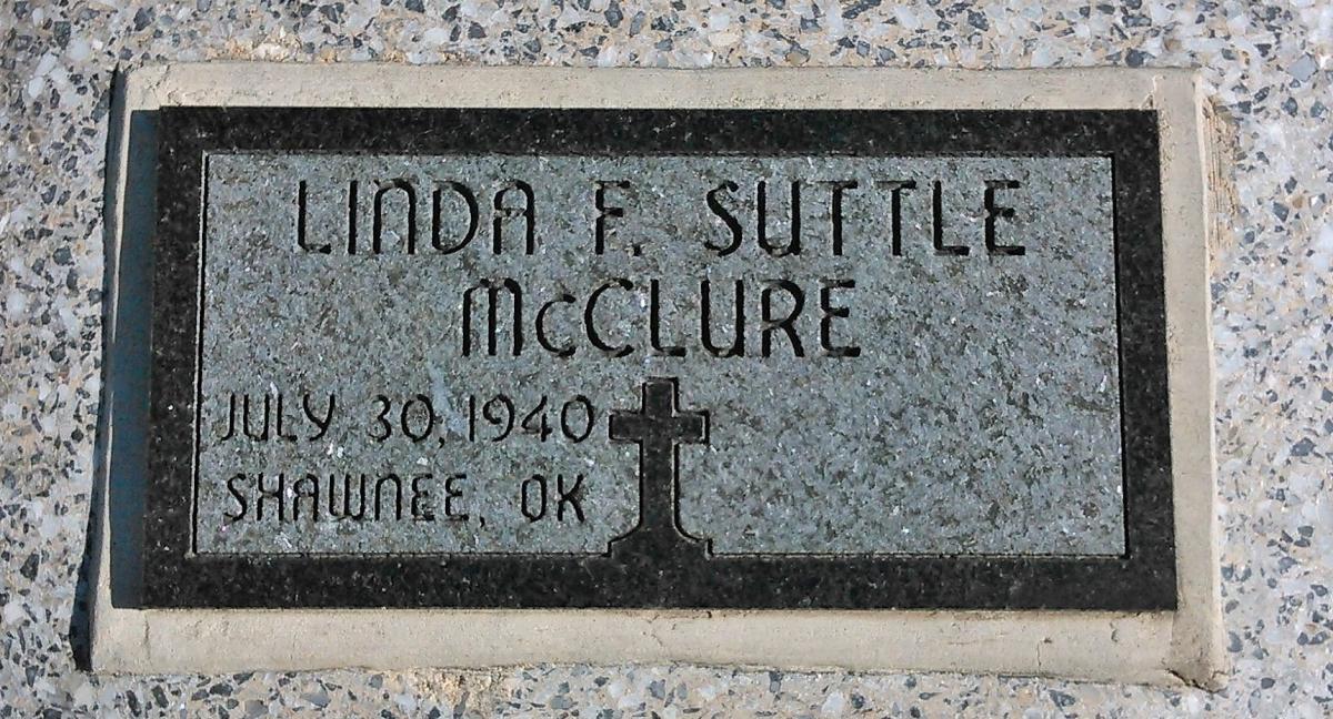 OK, Grove, Buzzard Cemetery, McClure, Linda F. Suttle Headstone