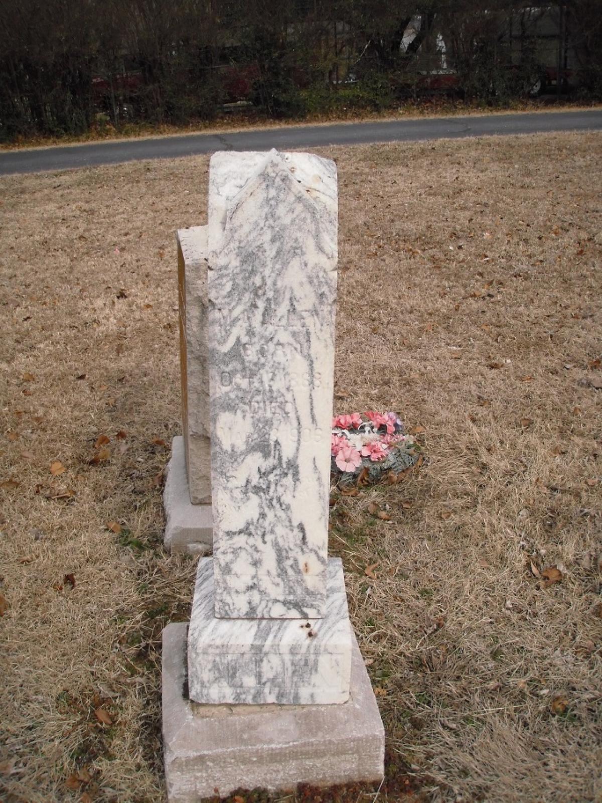 OK, Grove, Buzzard Cemetery, Allen, M. A. Headstone