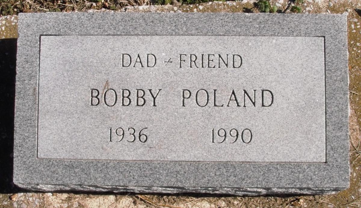 OK, Grove, Buzzard Cemetery, Poland, Bobby Headstone
