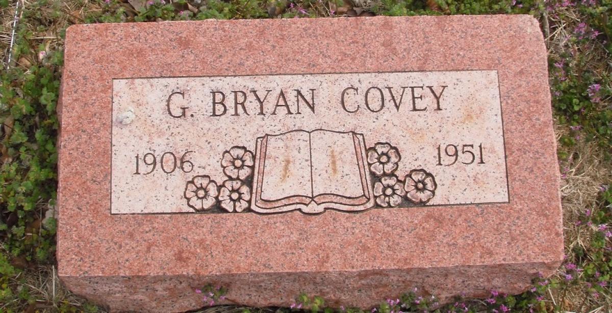 OK, Grove, Olympus Cemetery, Headstone, Covey, G. Bryan 