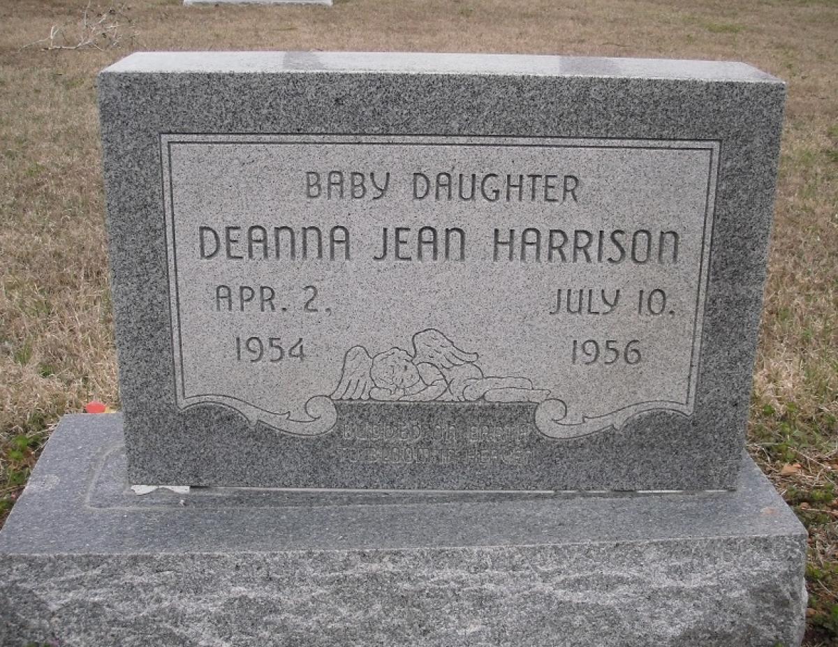 OK, Grove, Olympus Cemetery, Headstone, Harrison, Deanna Jean 