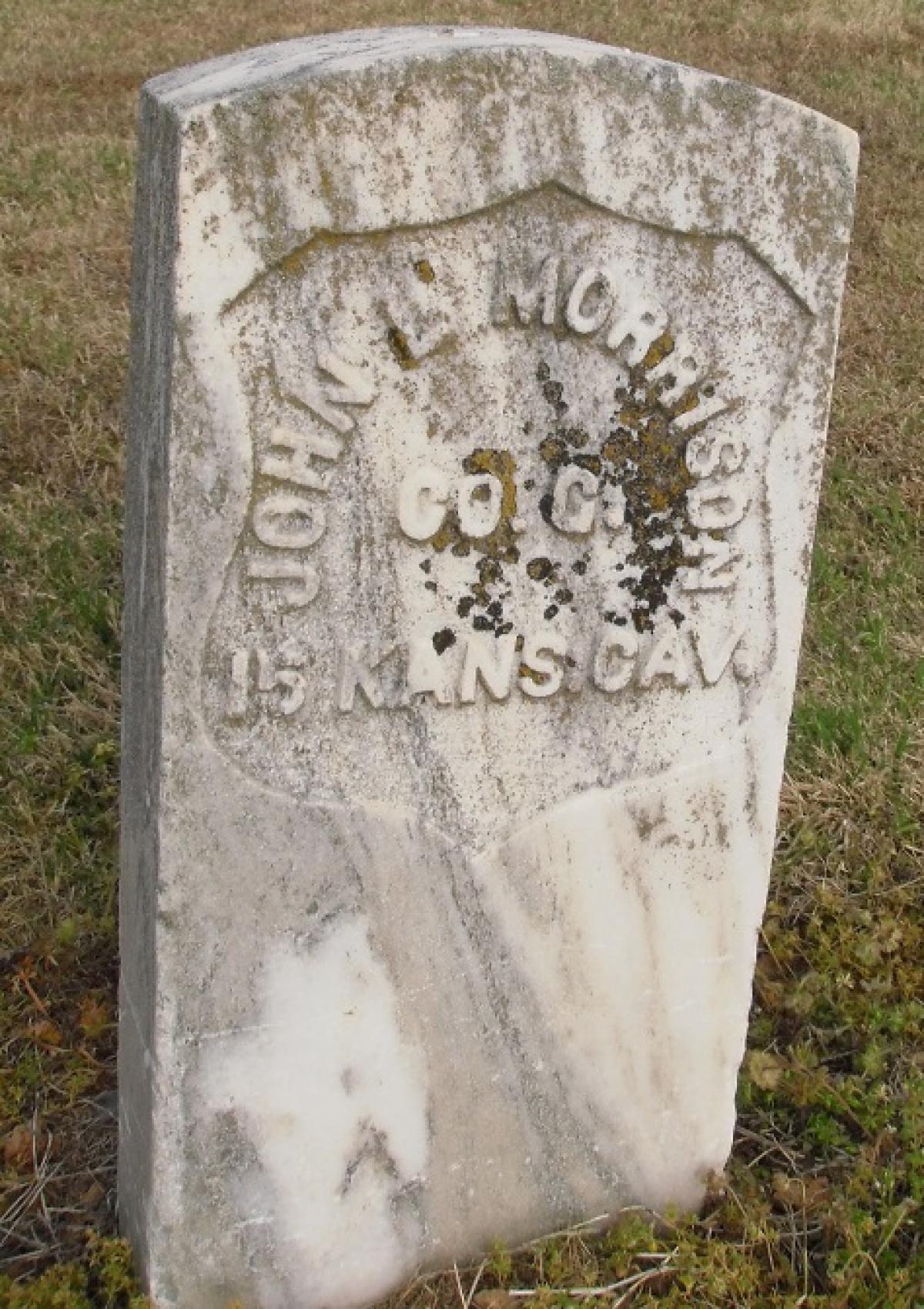 OK, Grove, Olympus Cemetery, Morrison, John L. Military Headstone