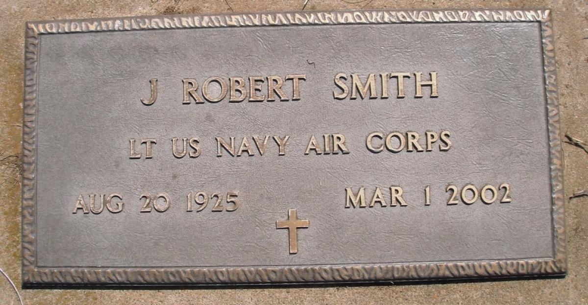 OK, Grove, Olympus Cemetery, Smith, J. Robert Military Headstone