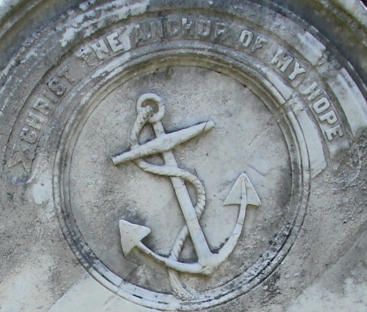 Anchors OK, Grove, Headstone Symbols and Meanings, Anchors