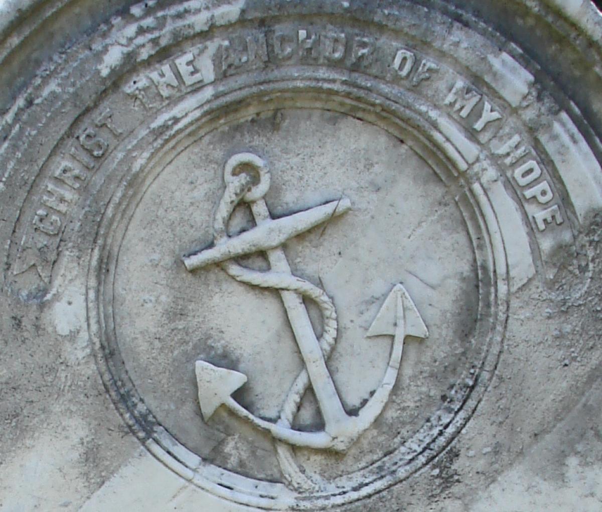 OK, Grove, Headstone Symbols and Meanings, Anchors