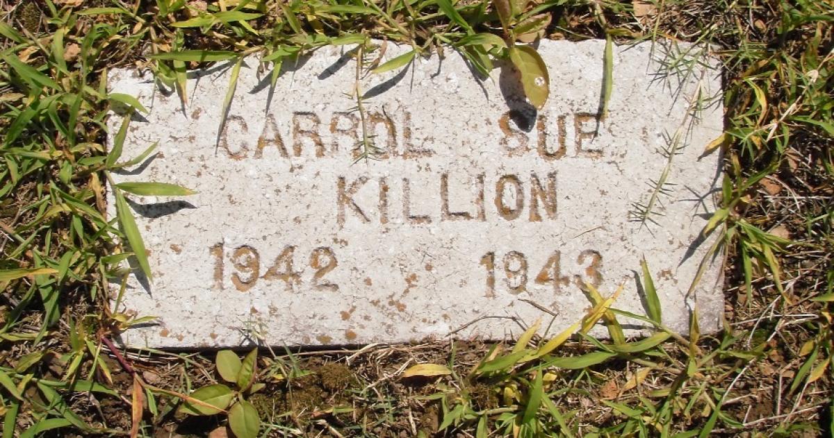 OK, Grove, Olympus Cemetery, Killion, Carrol Sue Headstone