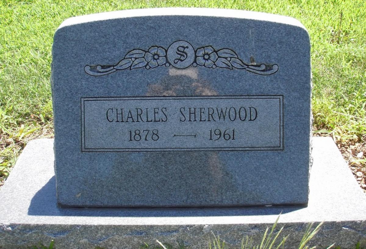 OK, Grove, Olympus Cemetery, Sherwood, Charles Headstone
