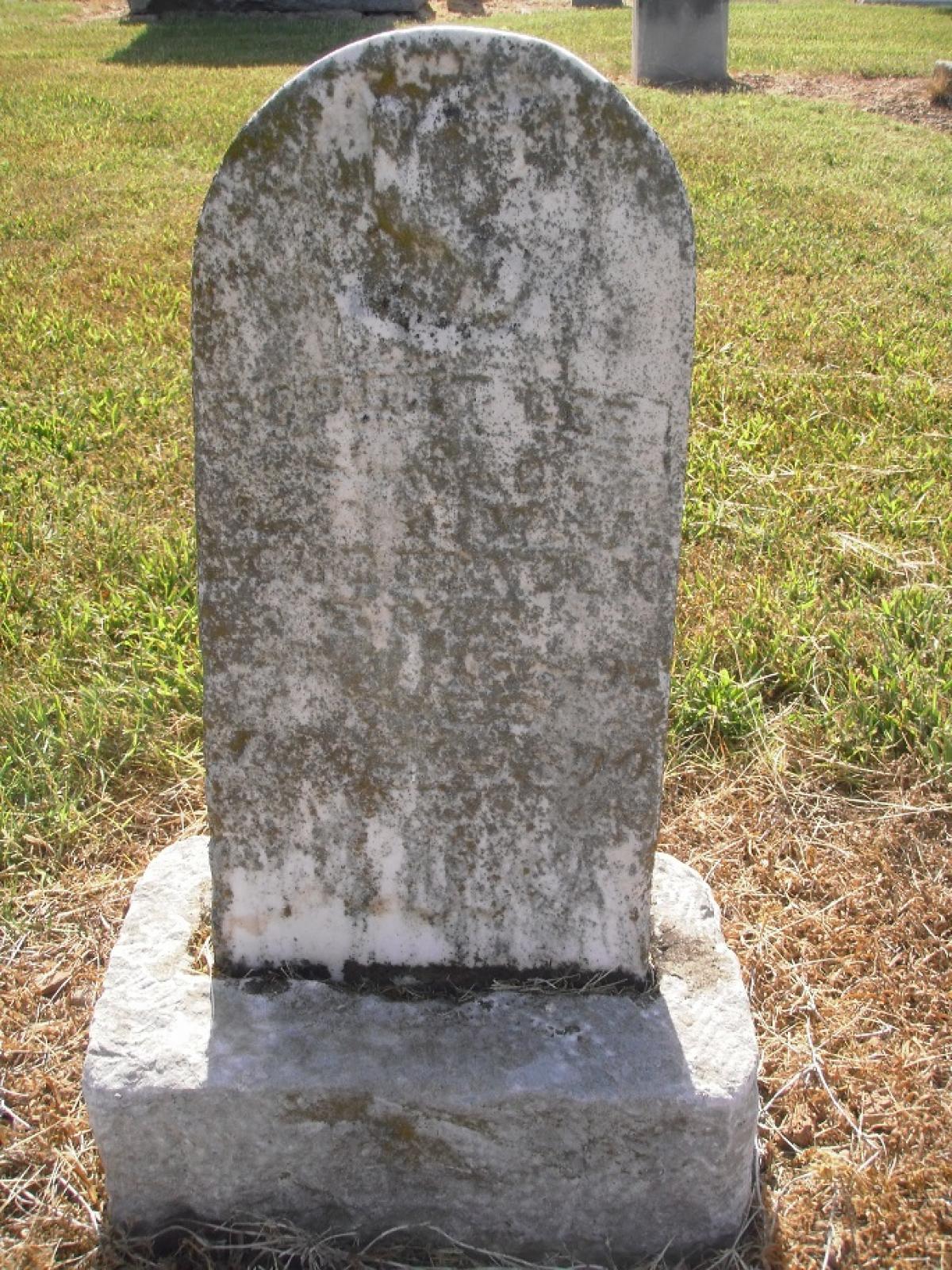 OK, Grove, Olympus Cemetery, Loudermilk, Robert Lee Headstone