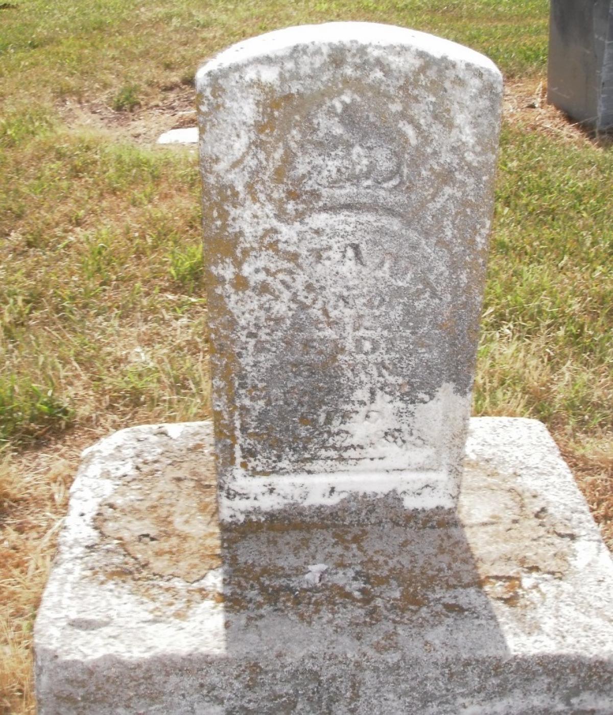 OK, Grove, Olympus Cemetery, Fields, Infant Son Headstone