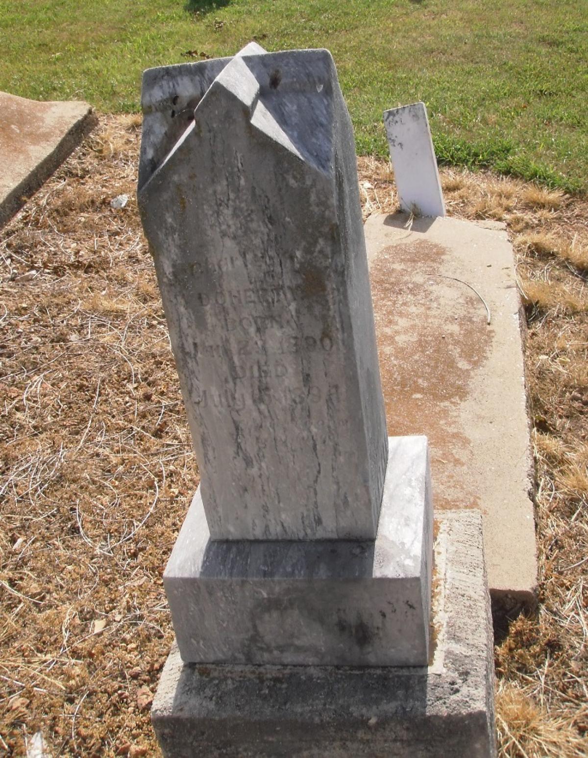 OK, Grove, Olympus Cemetery, Doherty, Charley L. Headstone