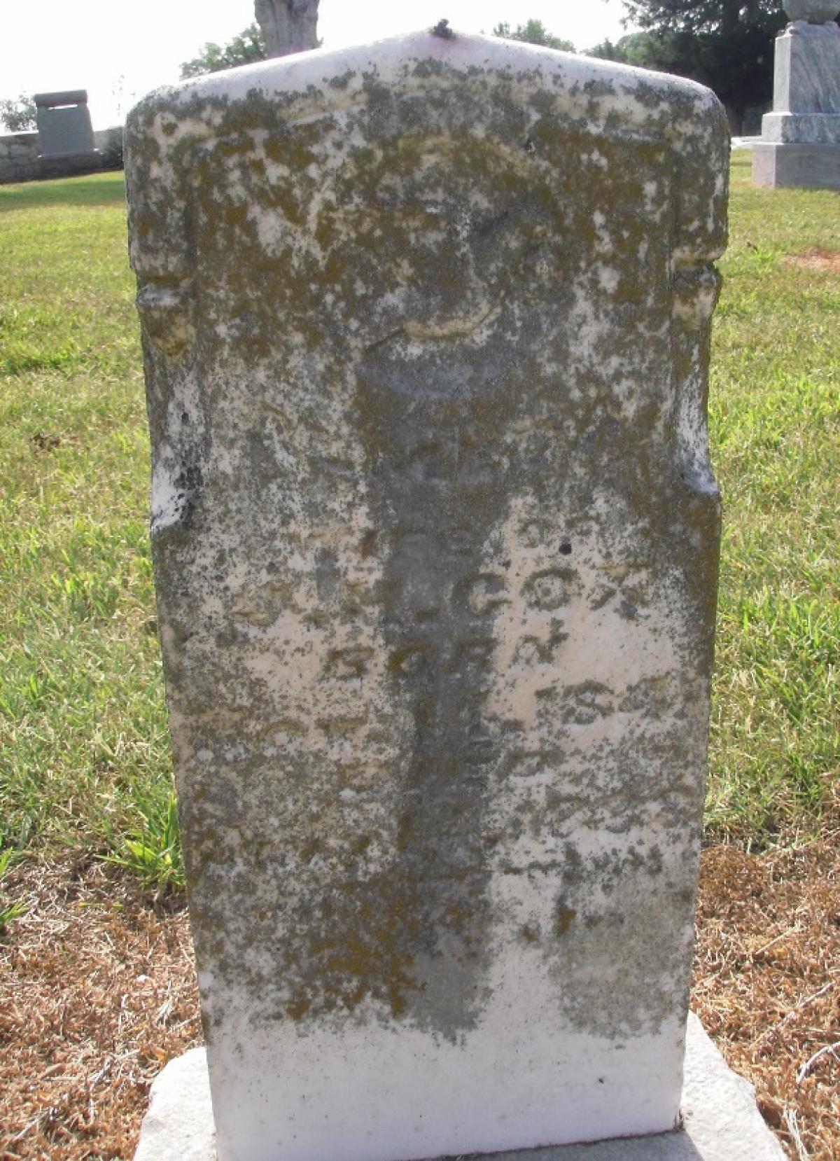 OK, Grove, Olympus Cemetery, Cox, Almeda (Wife Headstone)