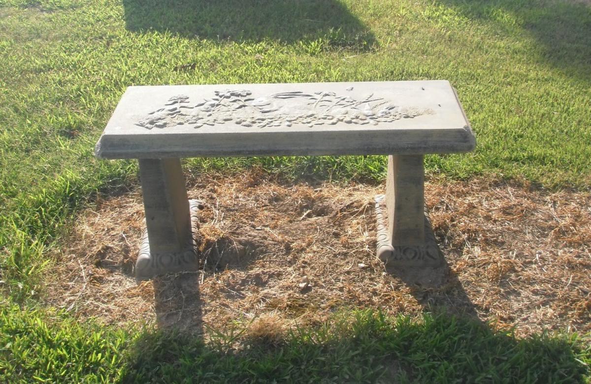 OK, Grove, Olympus Cemetery, Bench Seat (Sec5-Row13-Lot1)