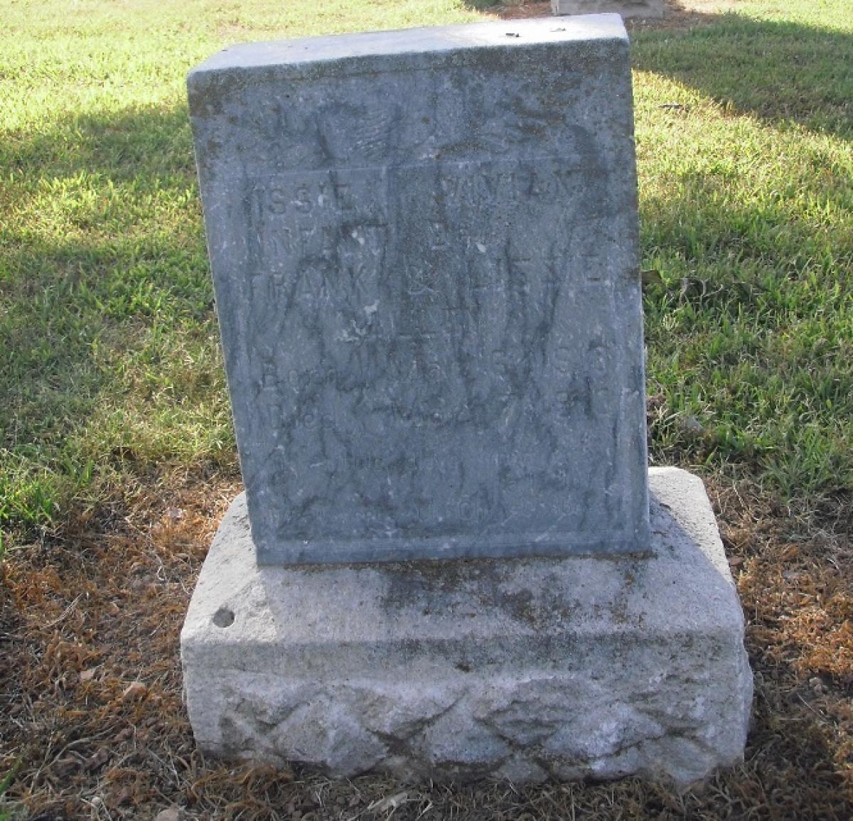OK, Grove, Olympus Cemetery, Allen, Issie Vivian Headstone