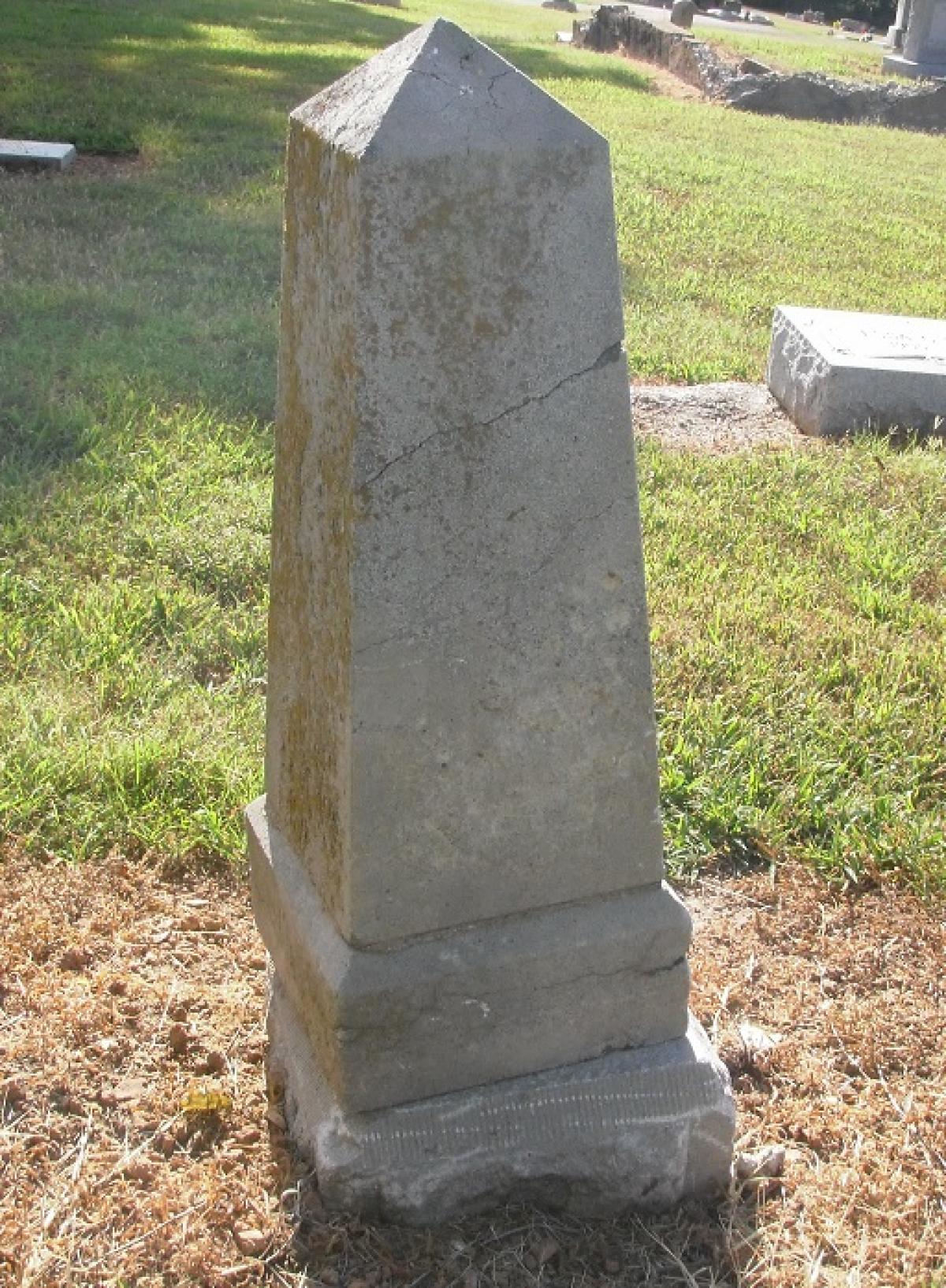 OK, Grove, Olympus Cemetery, Unknown (Sec5-Row17-Lot4) Headstone