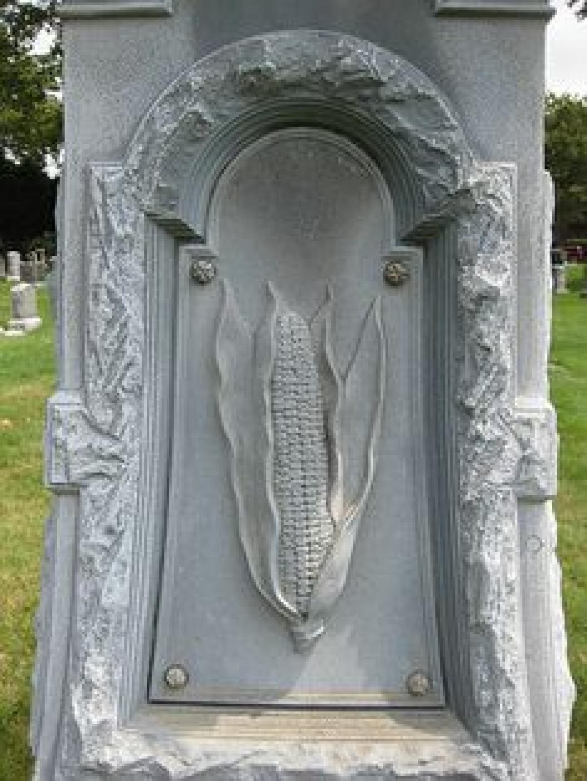 OK, Grove, Headstone Symbols and Meanings, Corn