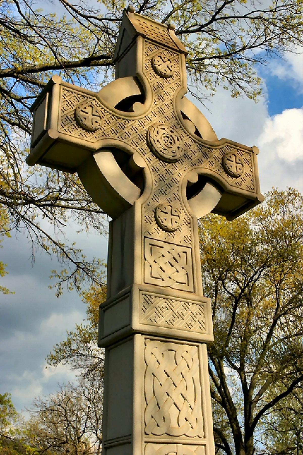 Cross Celtic Or Irish City Of Grove Oklahoma