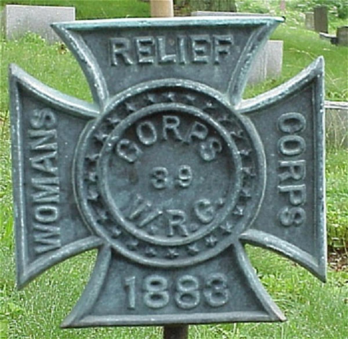OK, Grove, Headstone Symbols and Meanings, Women's Relief Corps