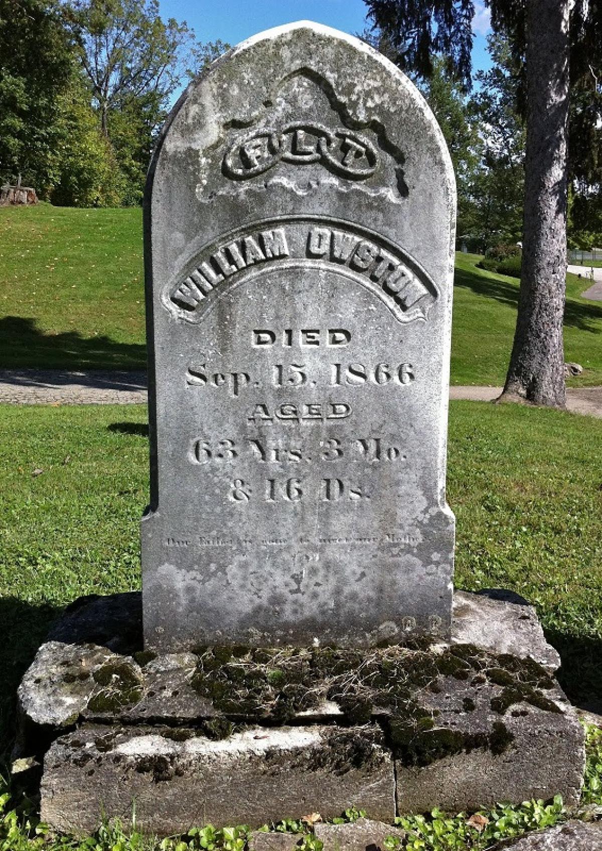 OK, Grove, Headstone Symbols and Meanings, Independent Order of Odd Fellows (IOOF)