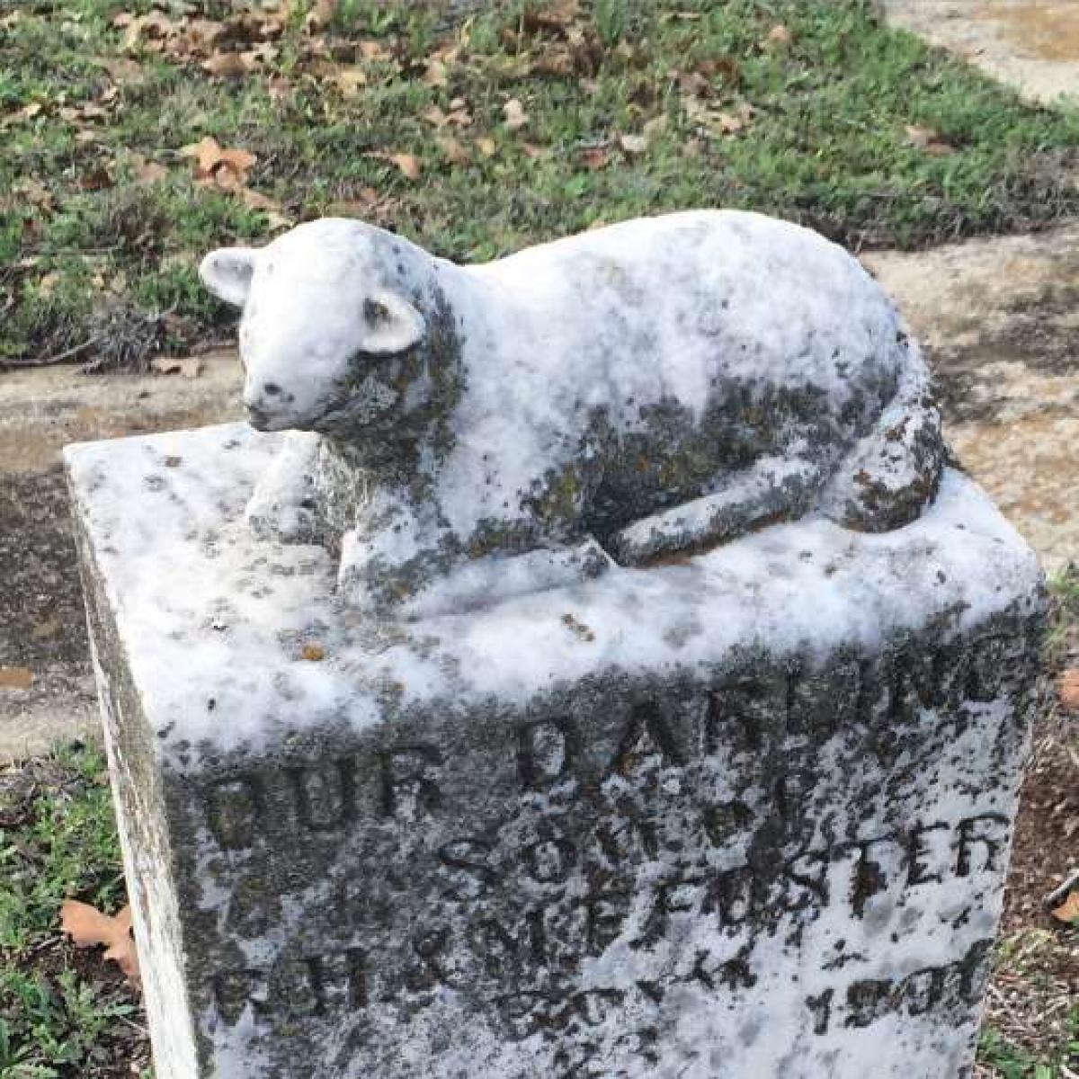 Lamb OK, Grove, Headstone Symbols and Meanings, Lamb