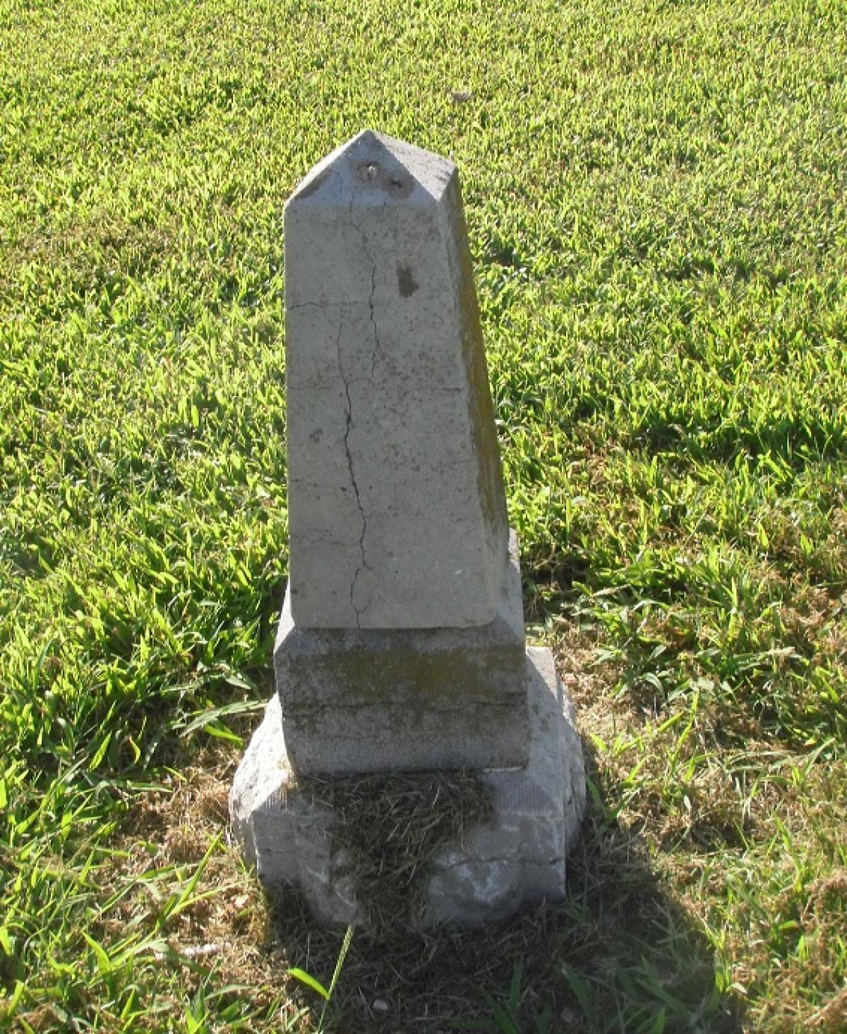 OK, Grove, Olympus Cemetery, Unknown (Sec5-Row19-Lot19)
