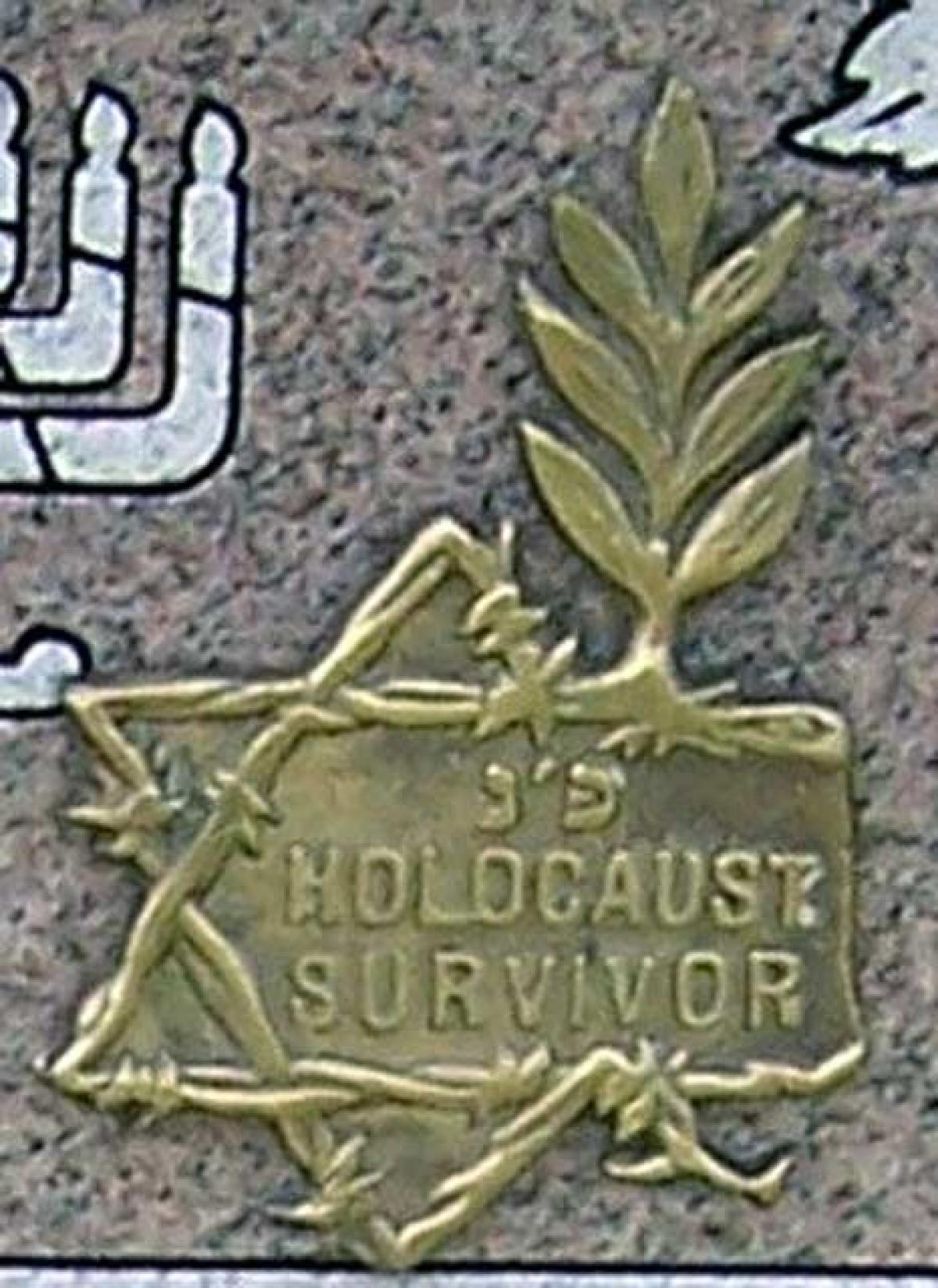 OK, Grove, Headstone Symbols and Meanings, Holocaust Survivor