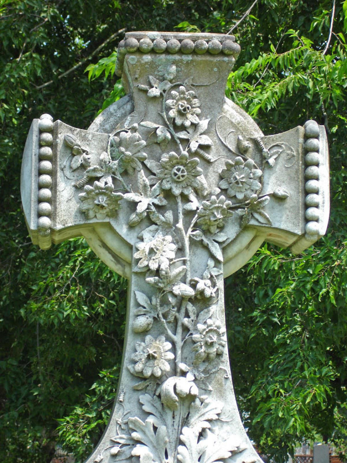 OK, Grove, Headstone Symbols and Meanings, Flower, Passion