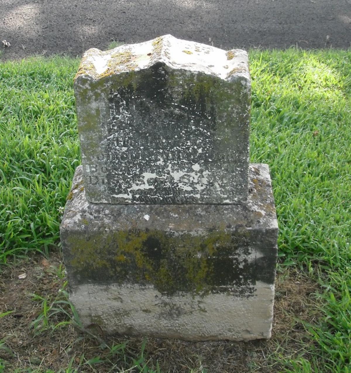 OK, Grove, Olympus Cemetery, Bates, Herburt G. Headstone