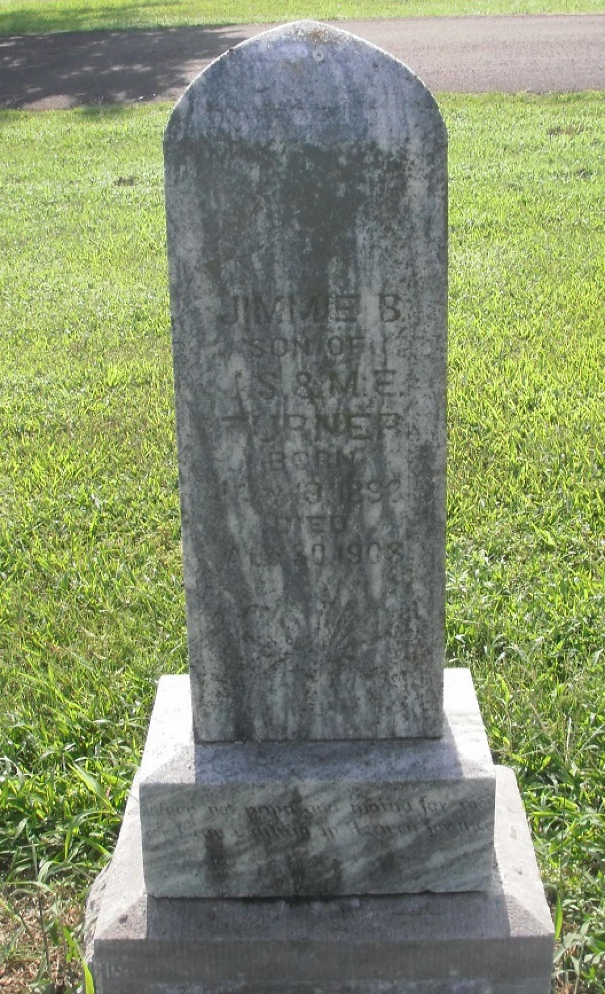 OK, Grove, Olympus Cemetery, Turner, Jimmie B. Headstone