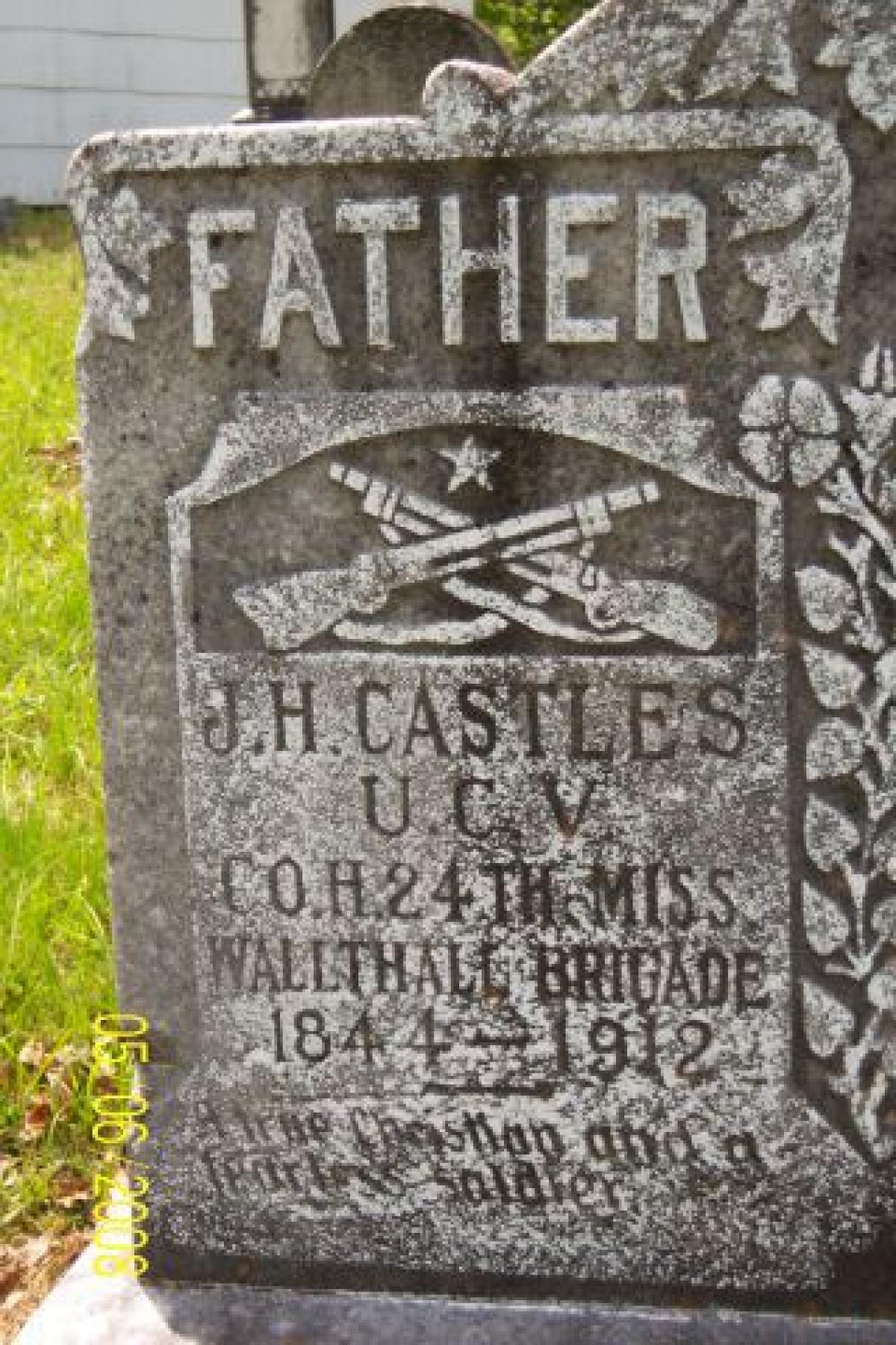 OK, Grove, Headstone Symbols and Meanings, Rifles, Crossed