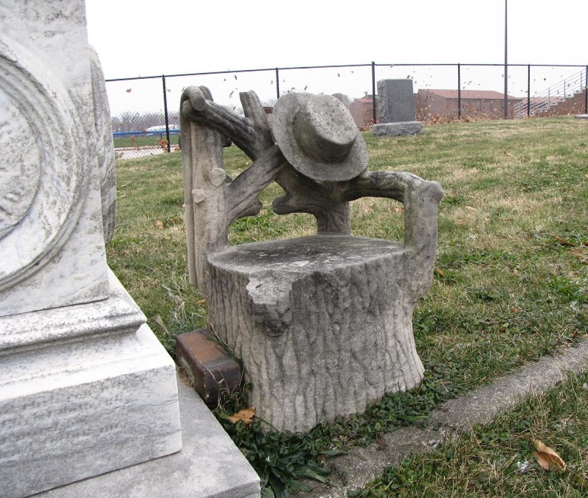 OK, Grove, Headstone Symbols and Meanings, Chair, Vacant