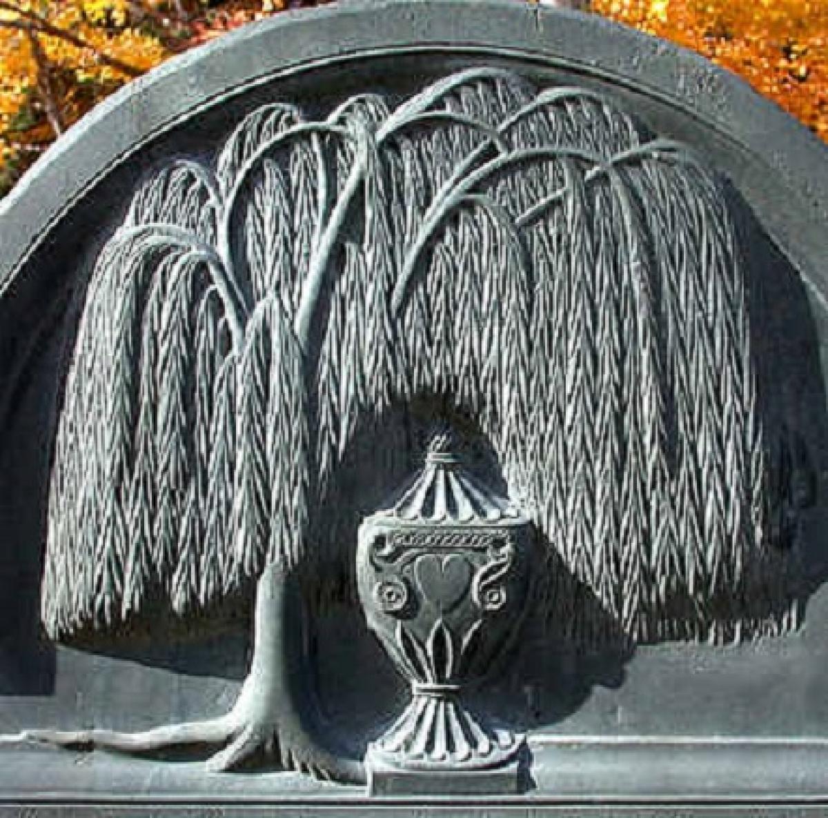 OK, Grove, Headstone Symbols and Meanings, Weeping Willow Tree