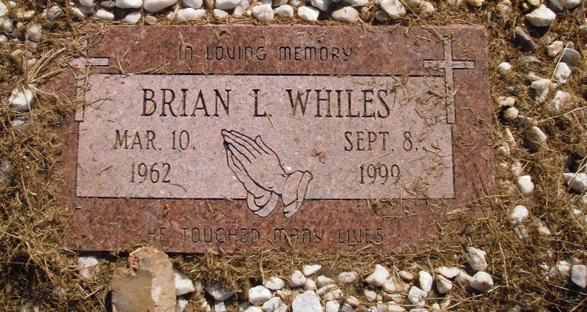 OK, Grove, Olympus Cemetery, Headstone, Whiles, Brian J.
