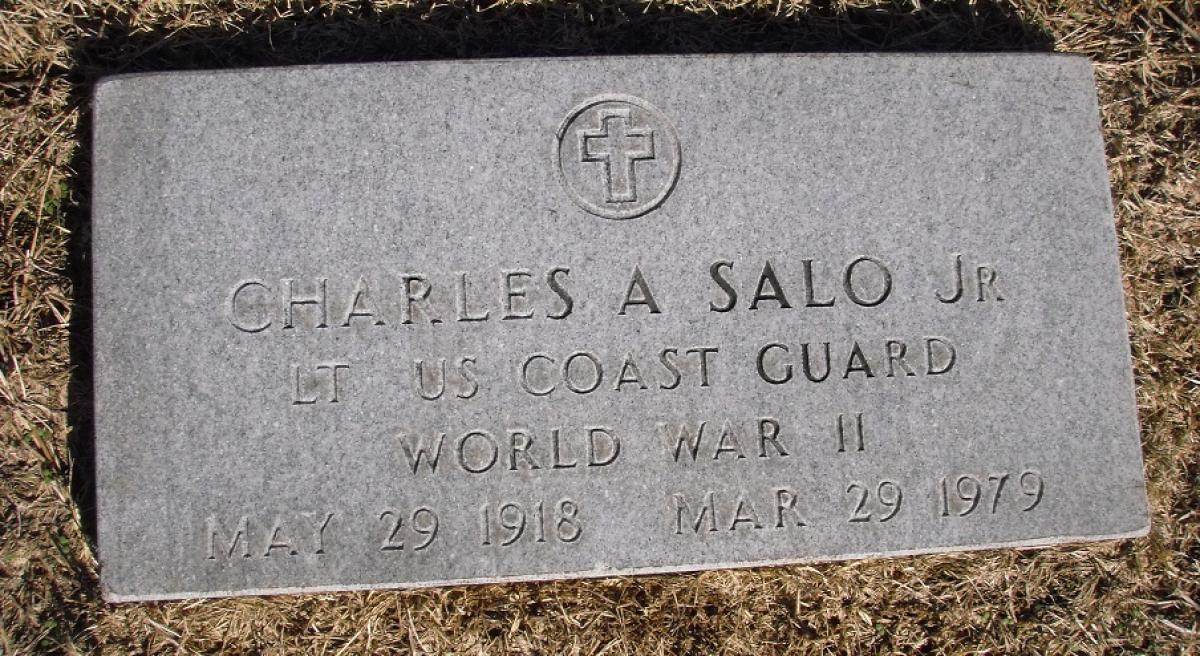 OK, Grove, Olympus Cemetery, Military Headstone, Salo, Charles A. Jr.
