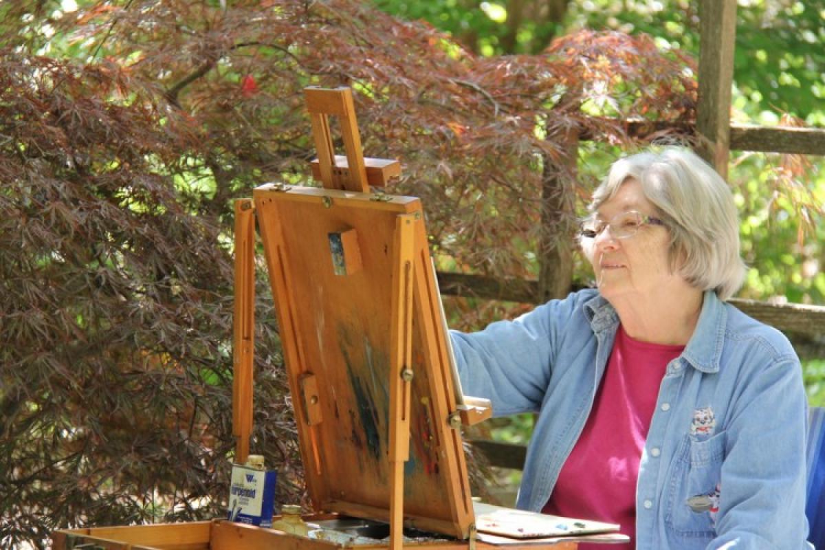 oklahoma, grove, lendonwood gardens, art