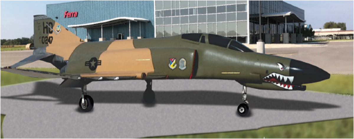 oklahoma, grove, phantom F-4