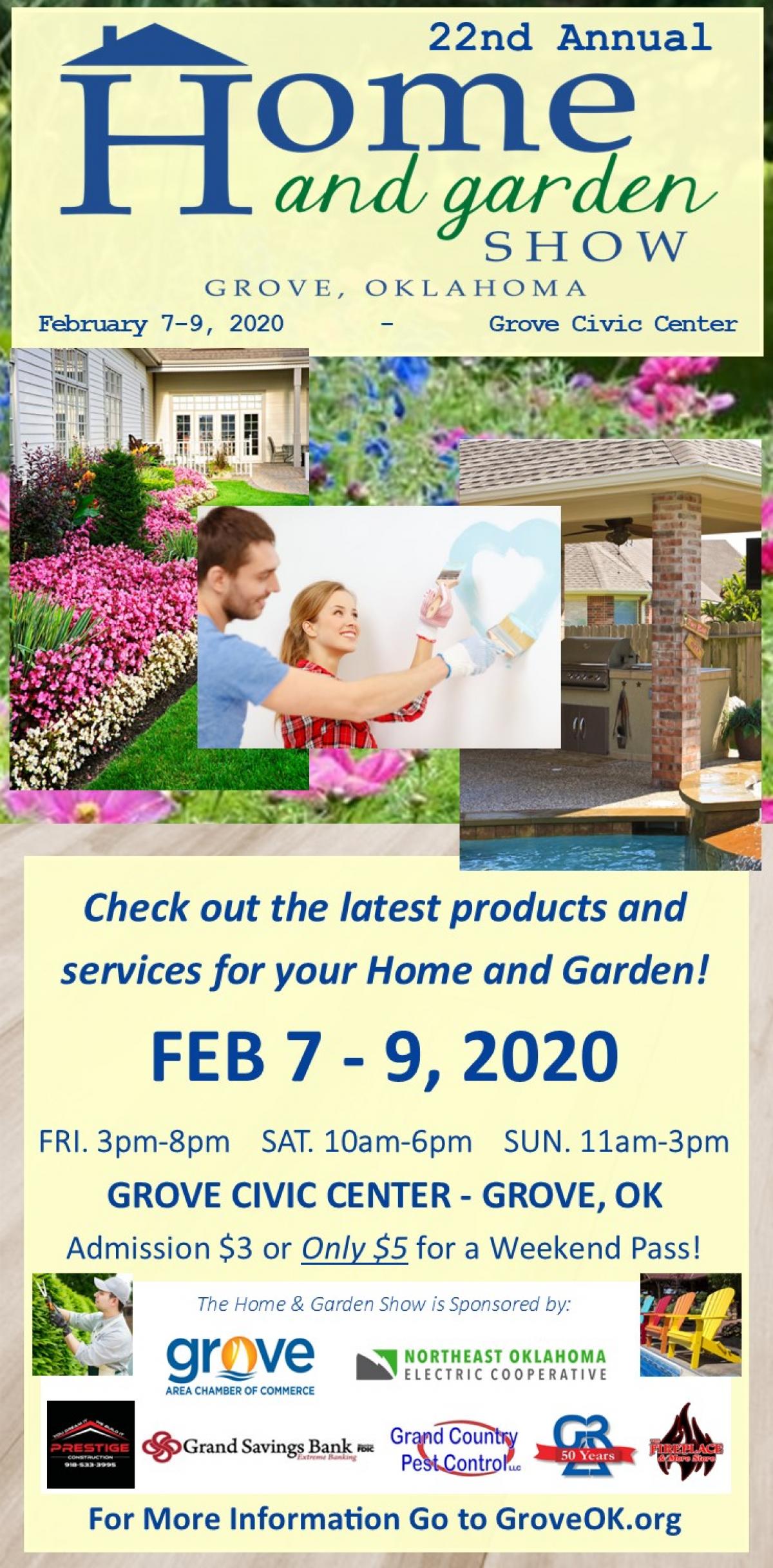 oklahoma, grove, home and garden show