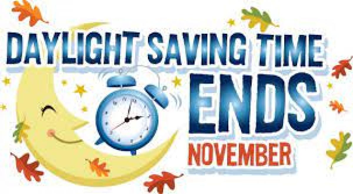 Daylight Savings Time ends City of Grove Oklahoma