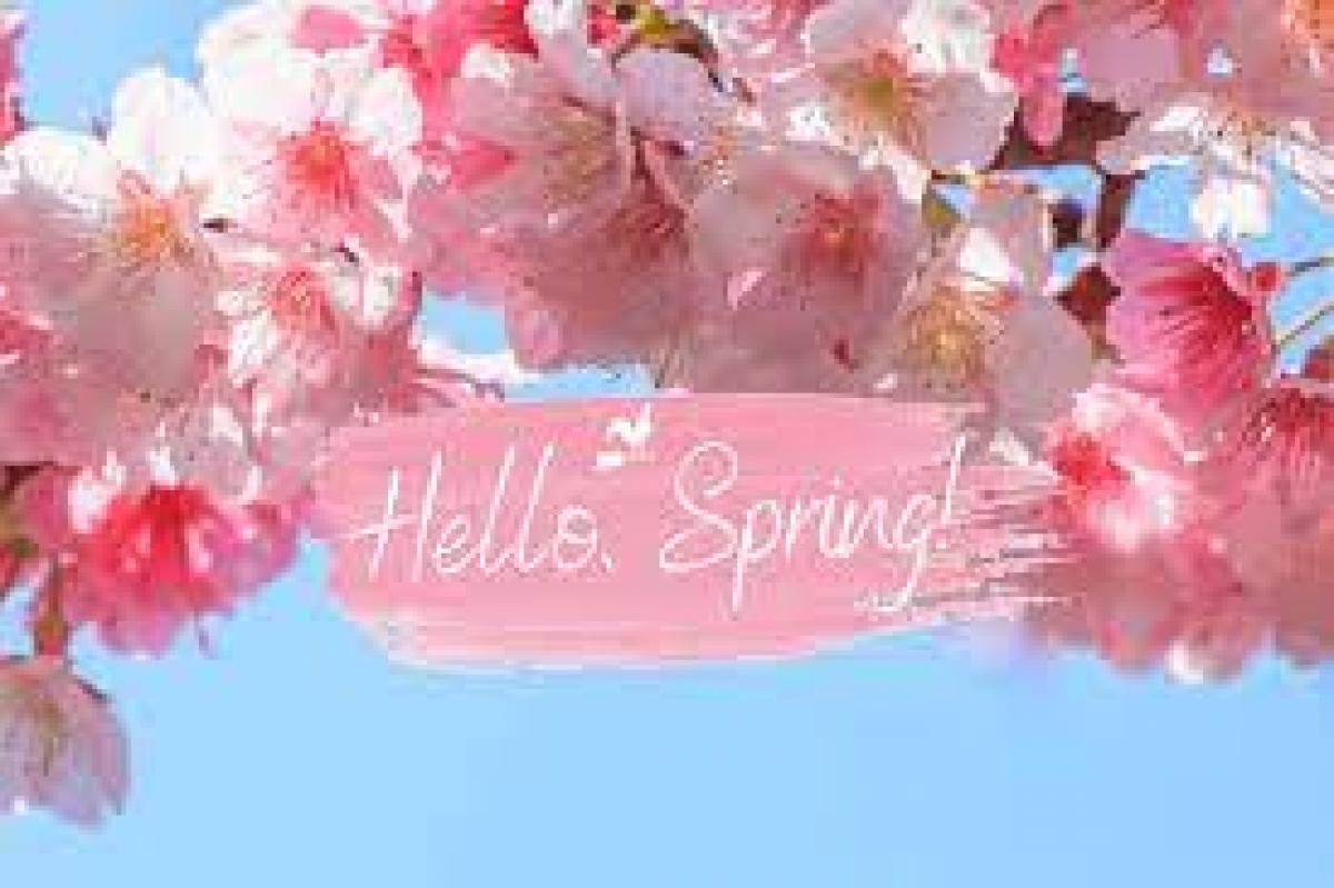 Spring begins City of Grove Oklahoma