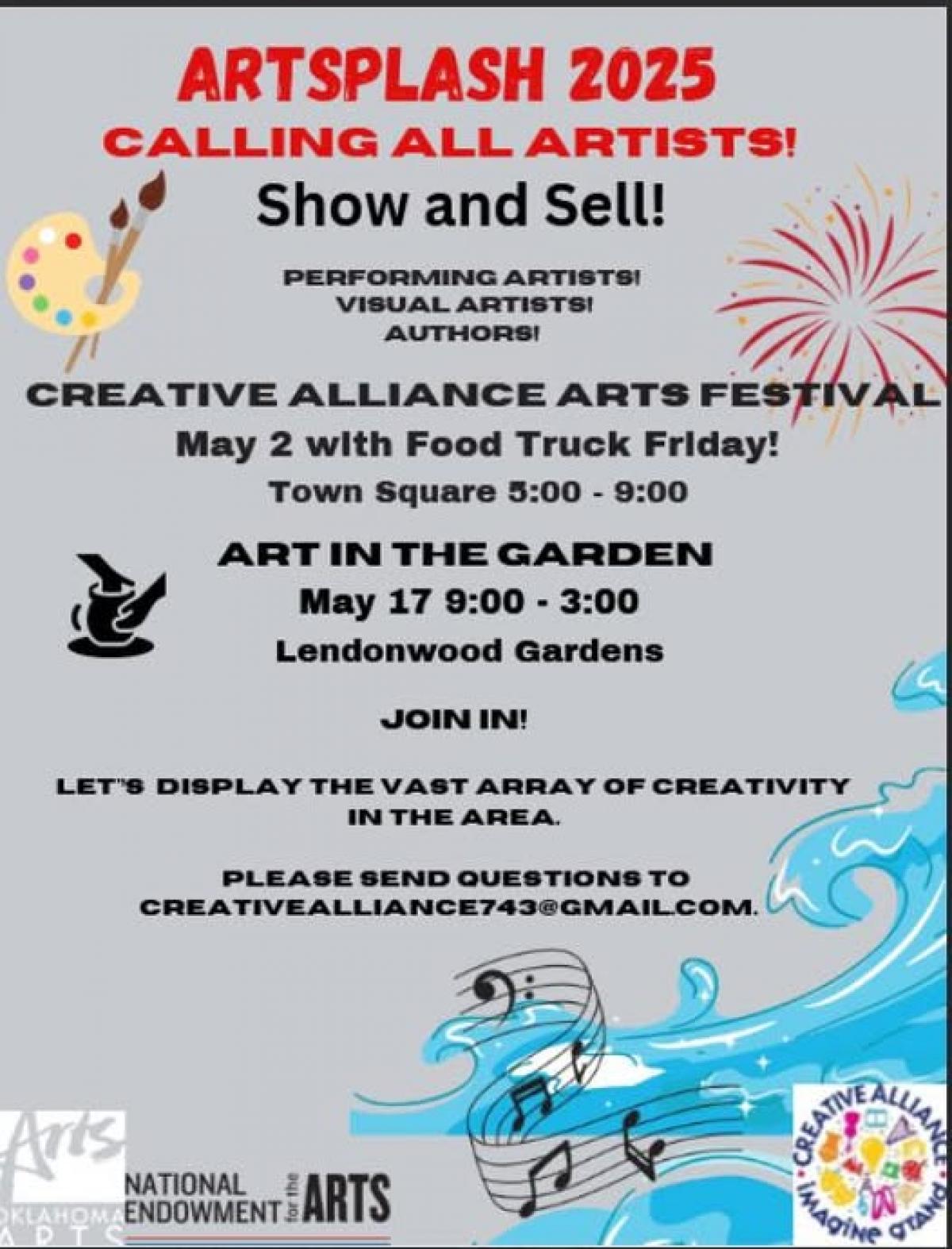 oklahoma, grove, grand lake, lendonwood gardens, arts
