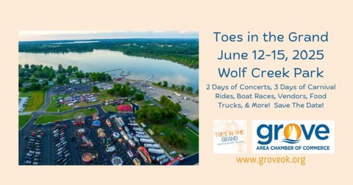 oklahoma, grove, grand lake, toes in the grand festival