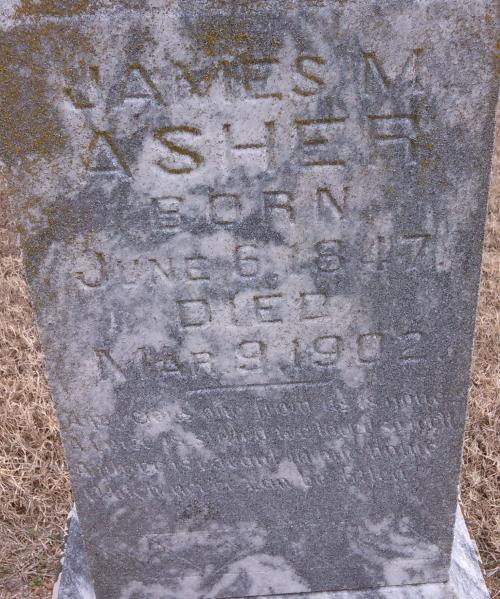 Asher, James M. City of Grove Oklahoma
