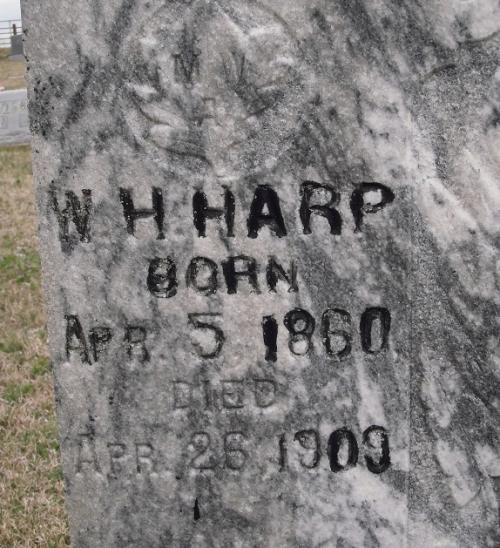 Harp, W. H. & Caldona City of Grove Oklahoma