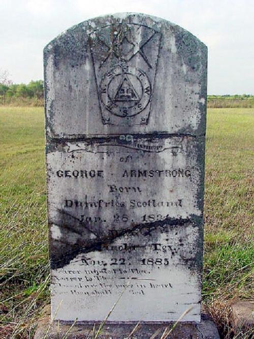 Keystone with Letters HTWSSTKS (Masonic) City of Grove Oklahoma