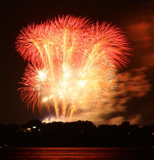 Grand Lake Area Fireworks Album City of Grove Oklahoma